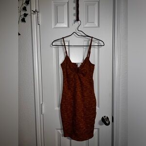 Orange dress
